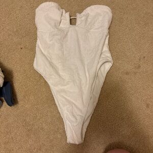 PacSun White One Piece Swimsuit